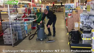 Stofzuiger/Waterzuiger Karcher NT 48/1 | Professioneel - BTN de Haas