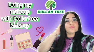 FULL FACE OF DOLLAR TREE MAKEUP:$1.25 MAKEUP DEALS🤑🤑