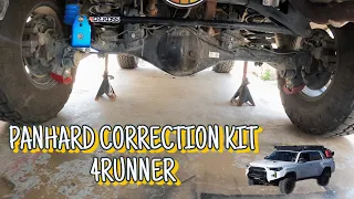 Panhard correction kit install