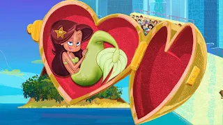 ZIG e SHARKO 🥰 Sempre perto de você 🥰 Português Brasil | Cartoon for Kids