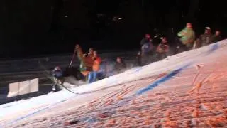 Double Front Flip Ski Stunt Fail