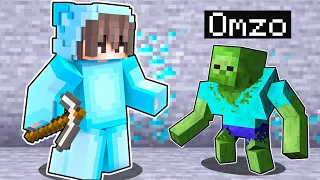 Jugando Minecraft siendo un Zombie Mutante Amistoso!