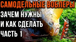 Самодельные воблеры. Зачем нужны и как сделать. Часть 1