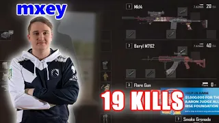 Team Liquid mxey - 19 KILLS - MK14 + Beryl M762 - SOLO - PUBG