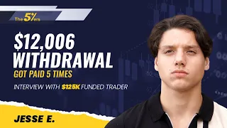 $125K Funded Trader Got Paid 5 Times and Withdrew $12,006 Overall - The5ers Traders