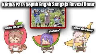 Ketika Para Sepuh Enggak Sengaja Reveal Umur【 Moona Hoshinova | Ayunda Risu | Airani Iofifteen 】