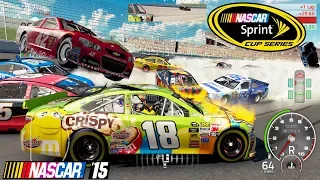 Nascar 15 The Game Best Extreme Longer Crash Compilation in 2018