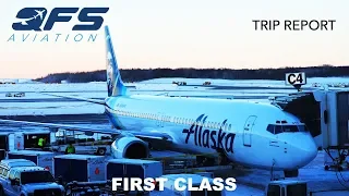 TRIP REPORT | Alaska Airlines - 737 900 - Los Angeles (LAX) to Anchorage (ANC) | First Class