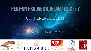 Conférence « Peut-on prouver que Dieu existe ? »