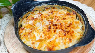Potatoes! All the neighbors will ask for the recipe😋milk & potatoes easy and delicious dinner recipe