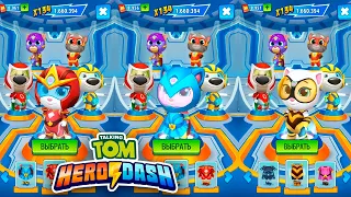 Talking Tom Hero Dash - Super Angela - Gameplay (Android, iOS)
