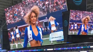 Dallas Cowboys Cheerleaders Game Day girl Jada 10/2/22 vs Washington Commanders