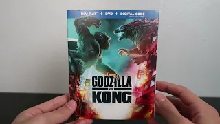 Godzilla vs Kong Blu-ray Unboxing (One Shot)