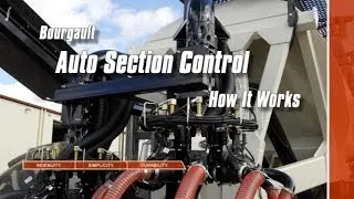 Bourgault Auto Section Control - How It Works