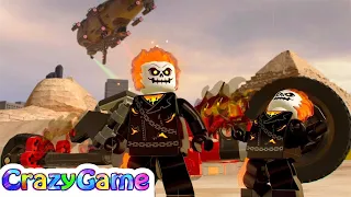 Lego Marvel Super Heroes 2 How to Unlock Ghost Rider & Free Roam (Ghost Walker)