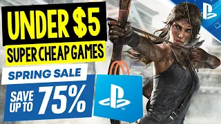 11 GREAT PSN Game Deals UNDER $5! PSN SPRING SALE FINAL WEEK - SUPER CHEAP PS4/PS5 Games to Buy