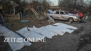 Ukraine meldet mindestens 49 Tote bei Angriff auf Region Charkiw