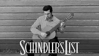 Schindler's List Theme on Classical Guitar | Free tab and sheet music