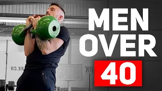 5 Kettlebell Exercises For Men Over 40 - (WORKOUT INCLUDED)