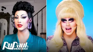 The Pit Stop S13 E5 | Trixie Mattel & Violet Chachki Judge ‘The Bag Ball’ | RuPaul's Drag Race