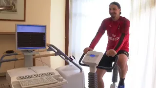 Ibrahimovic' First Day at AC Milan