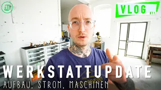 Ehrliches WERKSTATT-UPDATE nach dem Umzug: so sieht's aus! | Werkstatt-Tagebuch #11 | Jonas Winkler