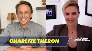 Charlize Theron Traumatized a Valet with Her Fake Ax