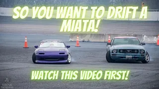 So You Want To Drift A Miata! Watch This Video First!