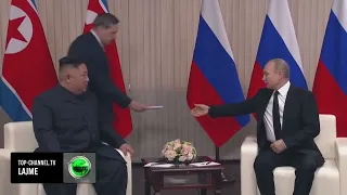 Top Channel/ Kim Jong Un niset me tren të blinduar drejt Rusisë: Do armatosim ushtrinë!