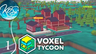 Voxel Tycoon - QUICK STARTING THE GAME - Let's Play, Early Access Ep 1