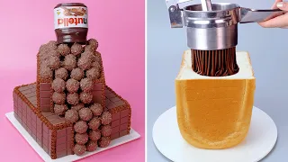 NUTELLA Cake Decorating Recipe You Should Try | Fancy Chocolate For Party