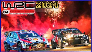 Final day - Best stunts, Crashes, WRC Monte-Carlo Rally 2024