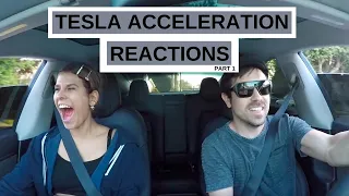 Tesla Model 3 Performance Launch | Acceleration Reactions 1