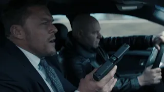 Reacher GETS MAD AT GUY'S Driving and Takes Over During a Car Chase Scene  Season 2  Episode 5