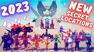 ALL 44 NEW HIDDEN UNІTS SECRET LOCATIONS - Totally Accurate Battle Simulator TABS