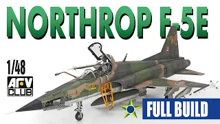 Northrop F-5E Tiger II FAB AFV Club na escala 1/48 (Montagem Completa)