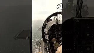 Landing A Harrier On A Carrier At Sea