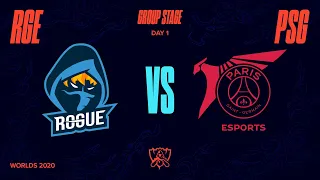 RGE vs PSG｜Worlds 2020 Group Stage Day 1 Game 3