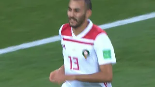 Spain vs Morocco : Boutaib 1s goal (14')