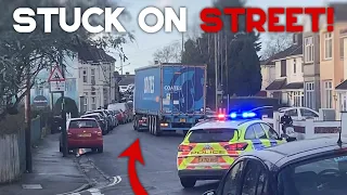 UNBELIEVABLE UK LORRY DRIVERS | Car Breaks Free From Tow Truck, Lorry Stuck Behind Heavy Load! #36