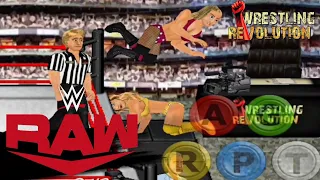 Charlotte Flair vs. Lacey Evans: Raw, Jan. 11, 2021 | Wrestling Revolution