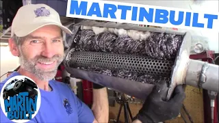 Converting a Chambered Muffler into a Straight Through Muffler