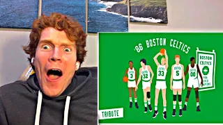 1986 Boston Celtics Tribute - The Beautiful Game  (REACTION)