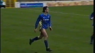 Southend United v Aldershot 27th January 1990 - Division 4 - David Crown hat-trick - highlights