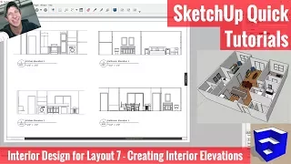 Interior Elevations in Layout from Your SketchUp Model - Interior Design Modeling for Layout #7