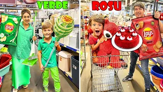 CUMPĂR tot VERDE vs ROȘU/ CINE va GÂȘTIGA?