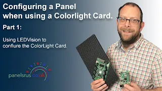 Configuring a panel with Colorlight, FPP 4.6.1 and xLights - Part One. (2021)