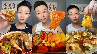 🍤🎉🍣 Seafood Feast Mukbang ASMR | 해산물 먹방 쇼 | 海鲜美味享受