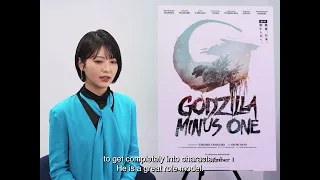 Godzilla Minus One Star Minami Hamabe on Co-star Kamiki Ryunosuke