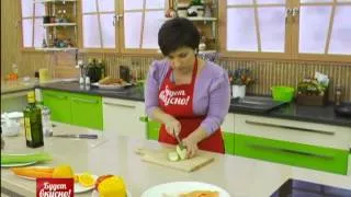 Будет вкусно! 16/01/2014 Овощи в кольце из слоеного теста, рыбный дуэт на апельсиновой подушке